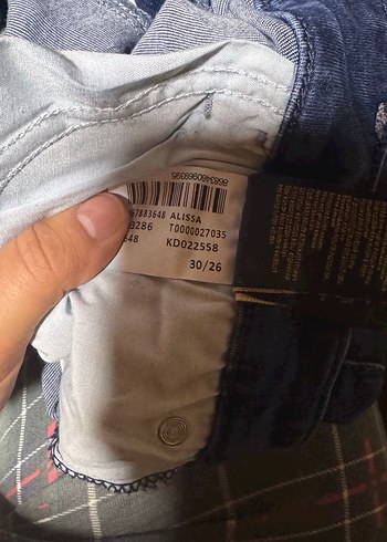 Mavi jean 30/26 beden - Görsel 2