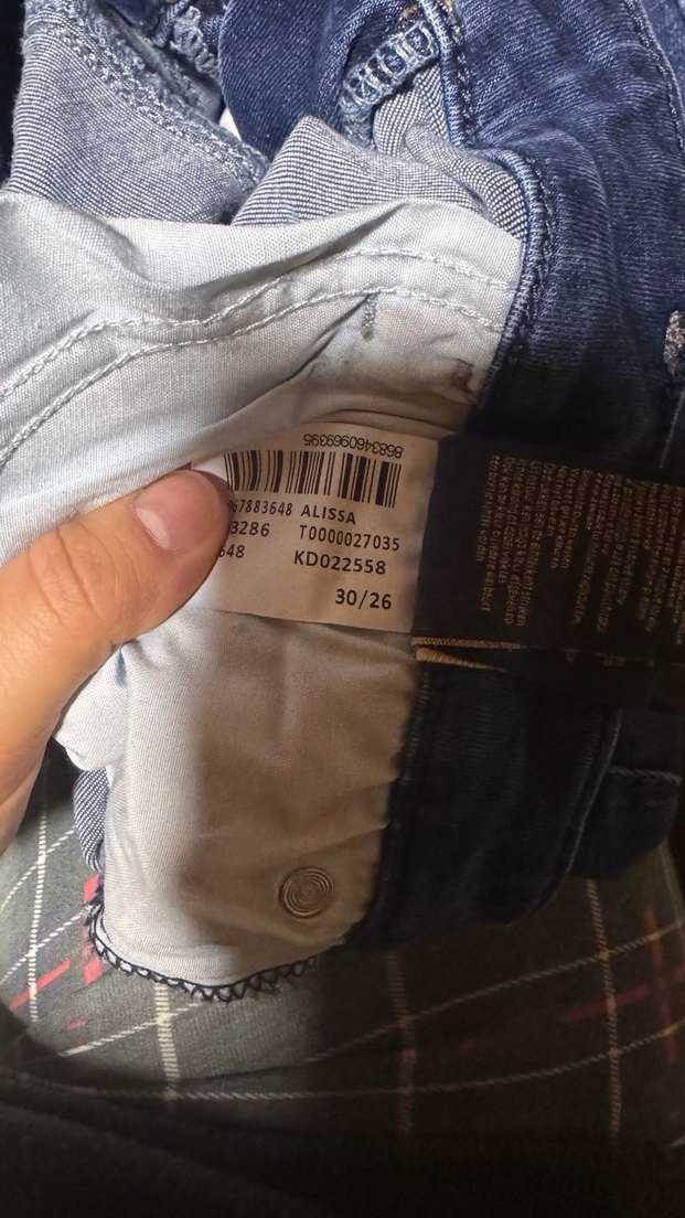 Mavi jean 30/26 beden - Görsel 2