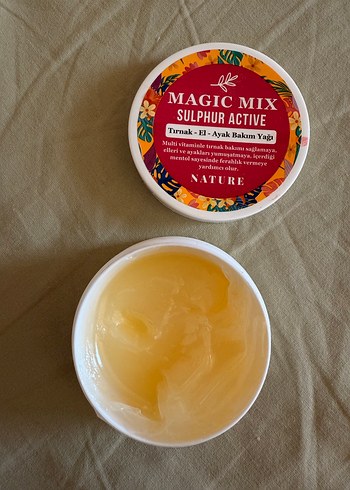 Magic Mix Sülfür Aktif Tırnak-El-Ayak Bakım Yağı - Görsel 2