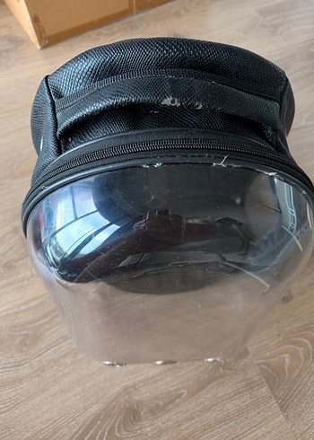  Beden Renk Siyah Şeffaf Kedi Taşıma Çantası