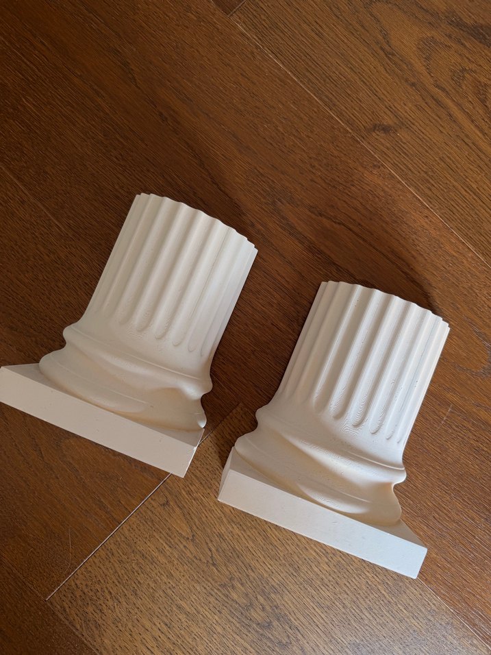 Beige Krem Renkli 2li Kitap Tutucu - Görsel 2