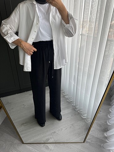 Zara Lastikli Pantolon