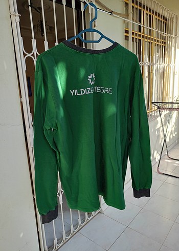 Erkek Yeşil Uzun Kollu Kazak - Görsel 2