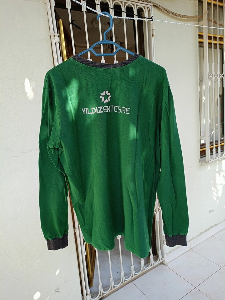 Erkek Yeşil Uzun Kollu Kazak - Görsel 3