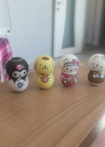 Renkli Karakter Figürleri Seti