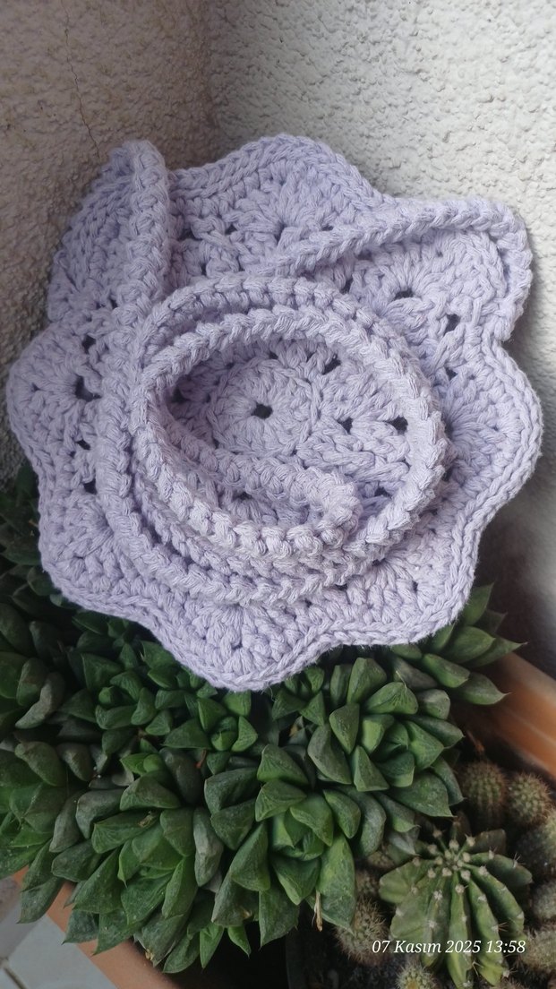 Lila Midye Modelli Kadın Çapraz Çanta - Görsel 4