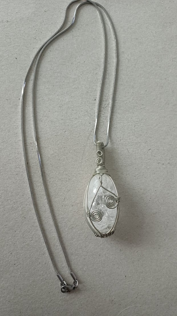 Necef Doğal Taşlı Kolye - Görsel 4