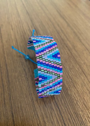 American Vintage Renkli Boncuklu Tie-Dye Bileklik