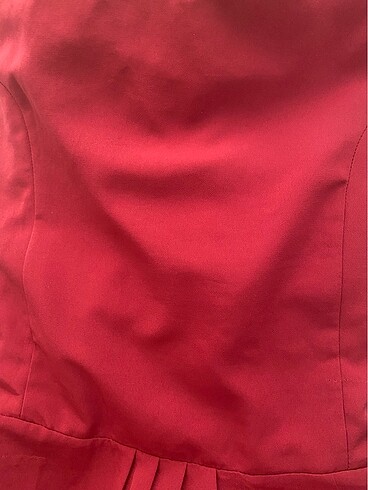 36 Beden bordo Renk Elbise