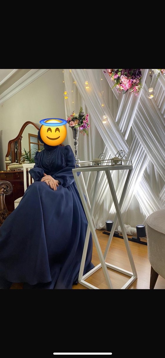 Lacivert Abiye Nişanlık - Görsel 2