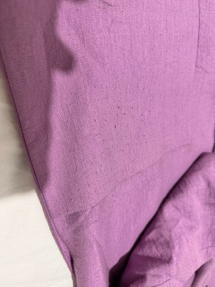 Mor Keten Kumaşlı Ofis Takım Elbise - Görsel 5