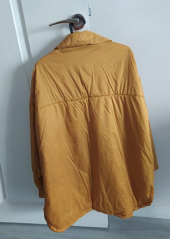 Sarı Kadın Ceket Rüzgarlık - Görsel 5