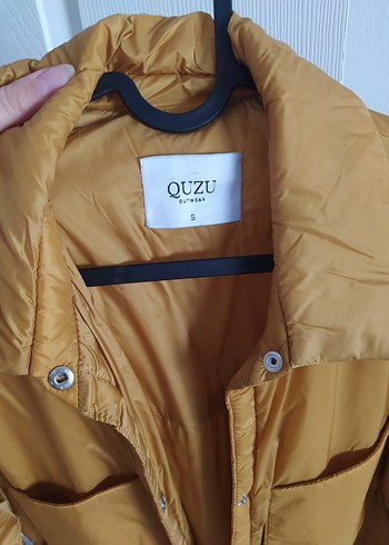 Sarı Kadın Ceket Rüzgarlık - Görsel 4