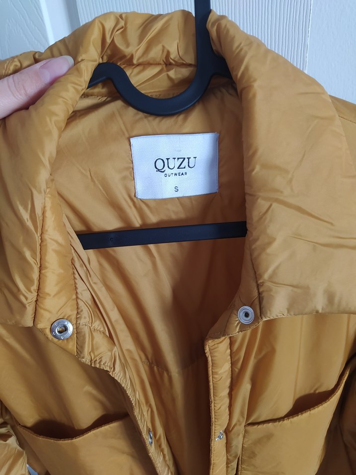 Sarı Kadın Ceket Rüzgarlık - Görsel 4