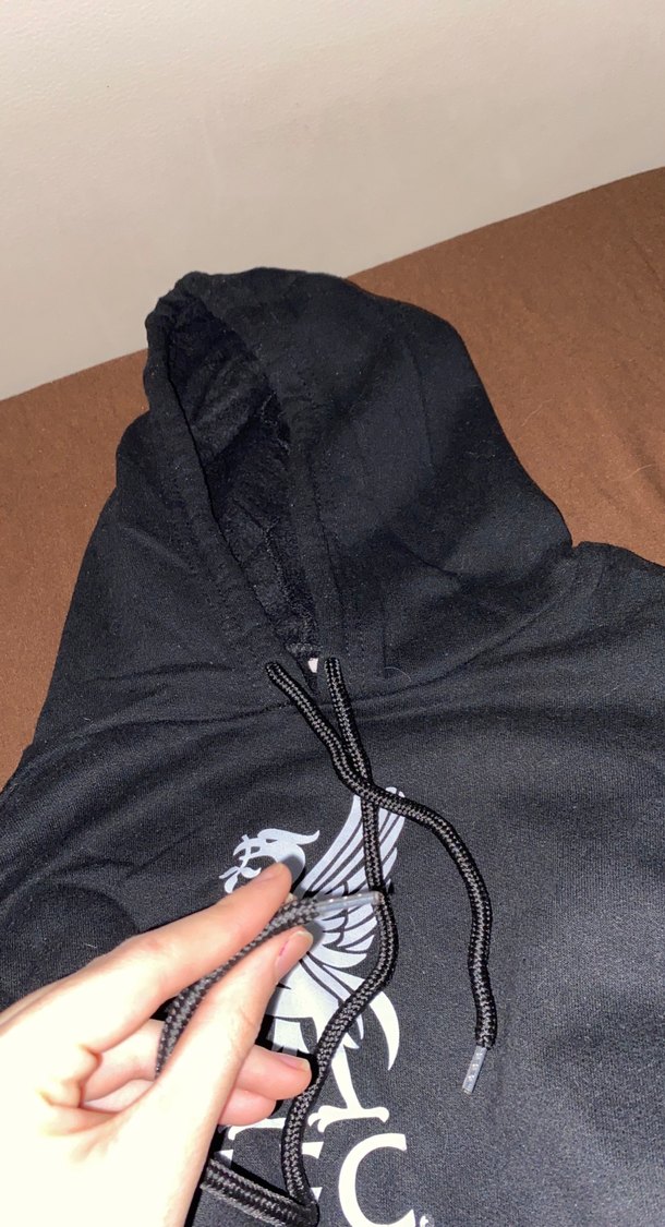 Siyah Liverpool Baskılı Fermuarlı Sweatshirt - Görsel 4