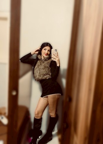 Yarım  Kürk Yelek - Görsel 2