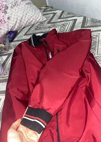 Bordo tommy hılfıger erkek ceket - Görsel 3