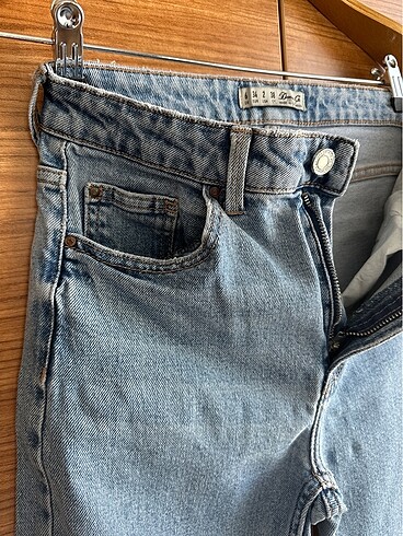 s Beden mavi Renk Denim co marka dar kesim jean