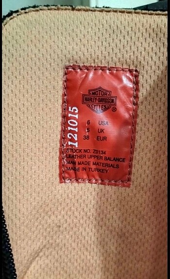 38 Beden Harley davidson çizme