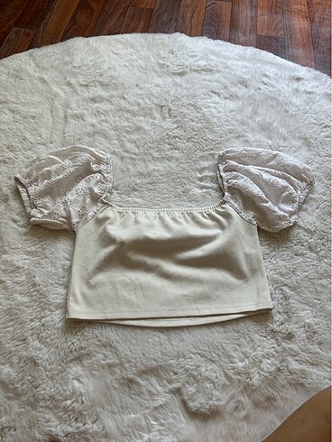 Koton beyaz crop top