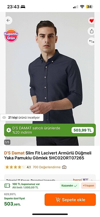 Diğer D?s Damat Slim Fit Gömlek