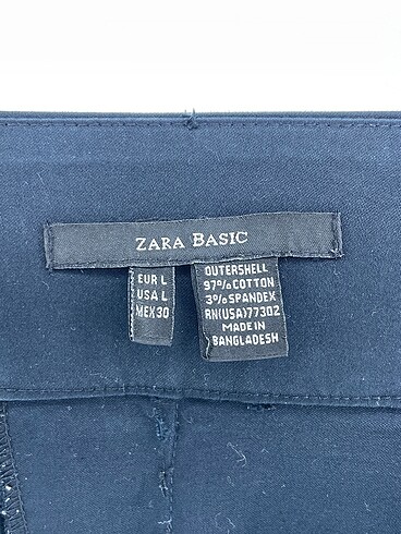 l Beden lacivert Renk Zara Mini Etek %70 İndirimli.