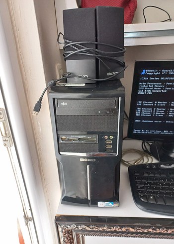 Siyah BEKO Bilgisayar Monitörü - Görsel 3