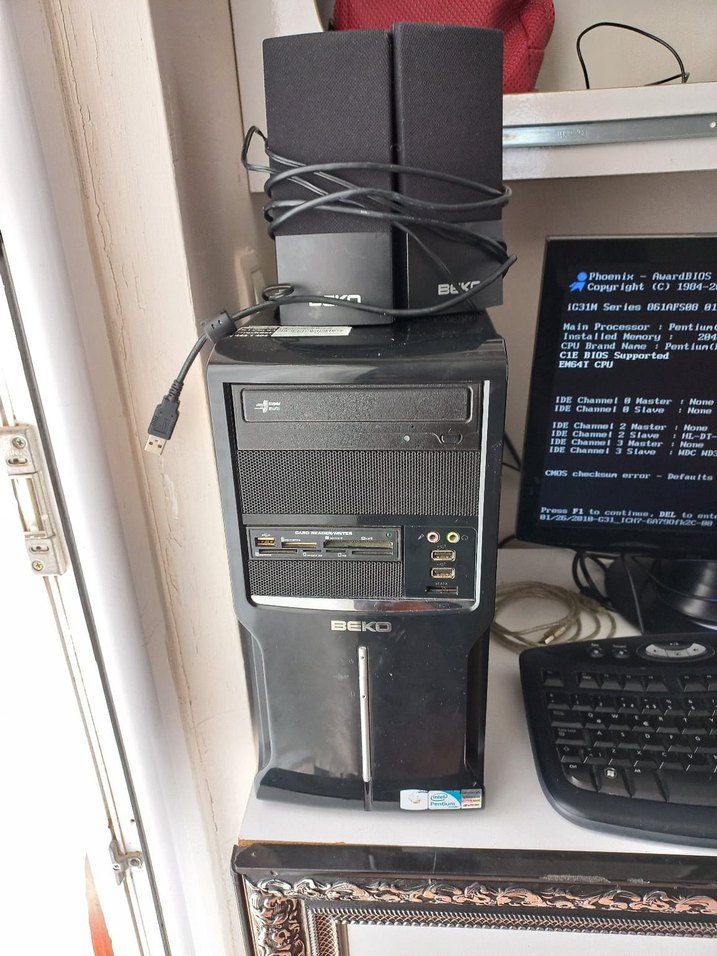 Siyah BEKO Bilgisayar Monitörü - Görsel 3