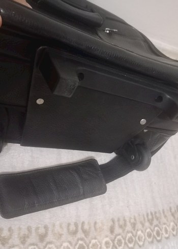 Siyah Erkek İş Çantası Fermuarlı - Görsel 5