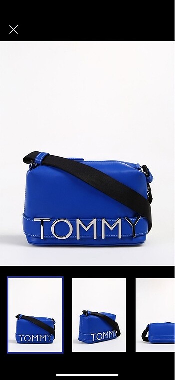 Tommy kadin mavi çanta