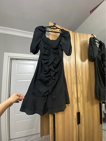 Siyah Mini Davet Elbisesi