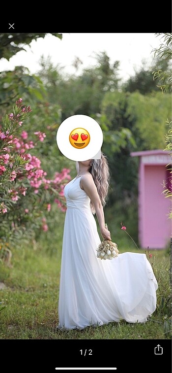 Beyaz elbise
