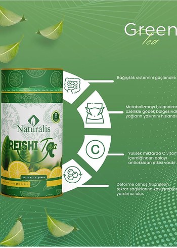 Naturalis Reishi Yeşil Çay - 100g