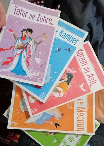 Klasik Türk Aşk Hikayeleri 5 kitap set
