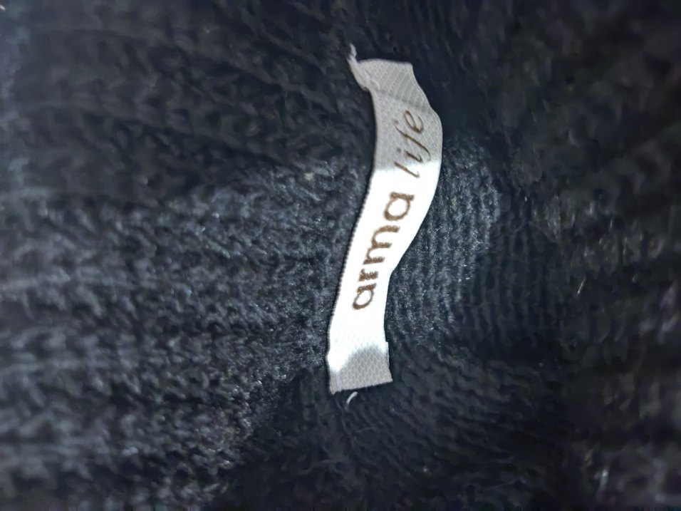 kol detaylı boğazlı triko kazak - Görsel 3