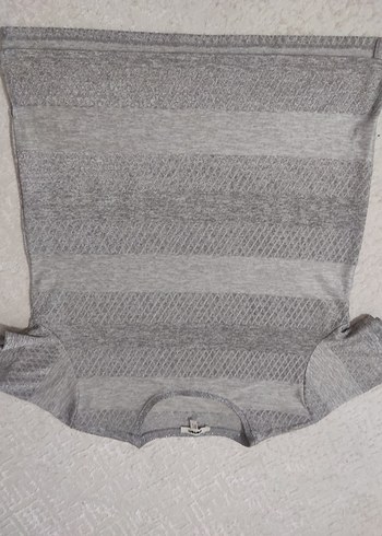 parlak gri tişört - Görsel 4