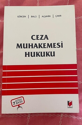 gökcen-balcı-alşahin-çakır ceza muhakemesi hukuku