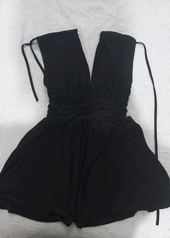 Siyah Abiye Mini Elbise
