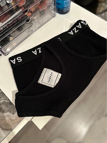 m Beden siyah Renk Sagaza crop