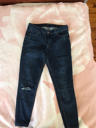 30 Beden lacivert Renk Bershka kot