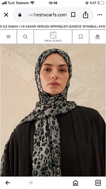 Diğer Fresh scarf rami