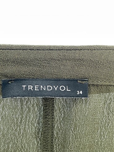 34 Beden haki Renk Trendyol & Milla Kısa Elbise %70 İndirimli.