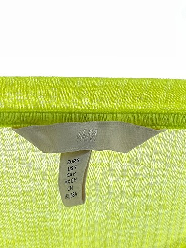 s Beden sarı Renk H&M T-shirt %70 İndirimli.