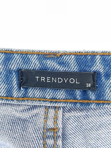 38 Beden mavi Renk Trendyol & Milla Jean / Kot %70 İndirimli.