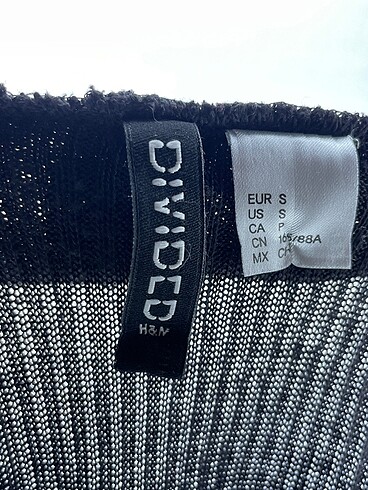 s Beden siyah Renk H&M Bluz %70 İndirimli.