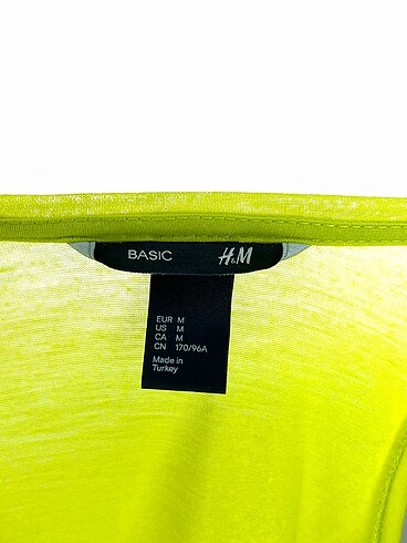 m Beden sarı Renk H&M Bluz %70 İndirimli.