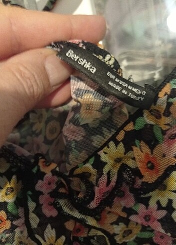 Bershka Tül krop bluz