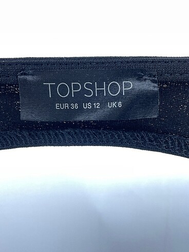 36 Beden siyah Renk Topshop Bluz %70 İndirimli.