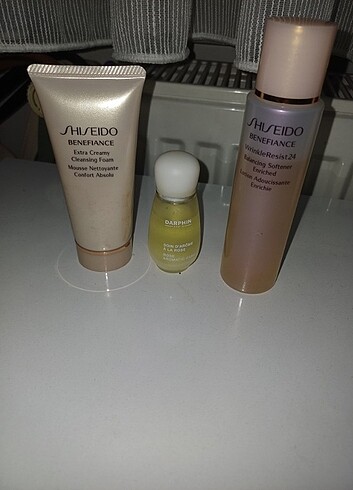 Shiseido ve Darphin marka urunler