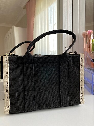 Diğer siyah küçük tote bag